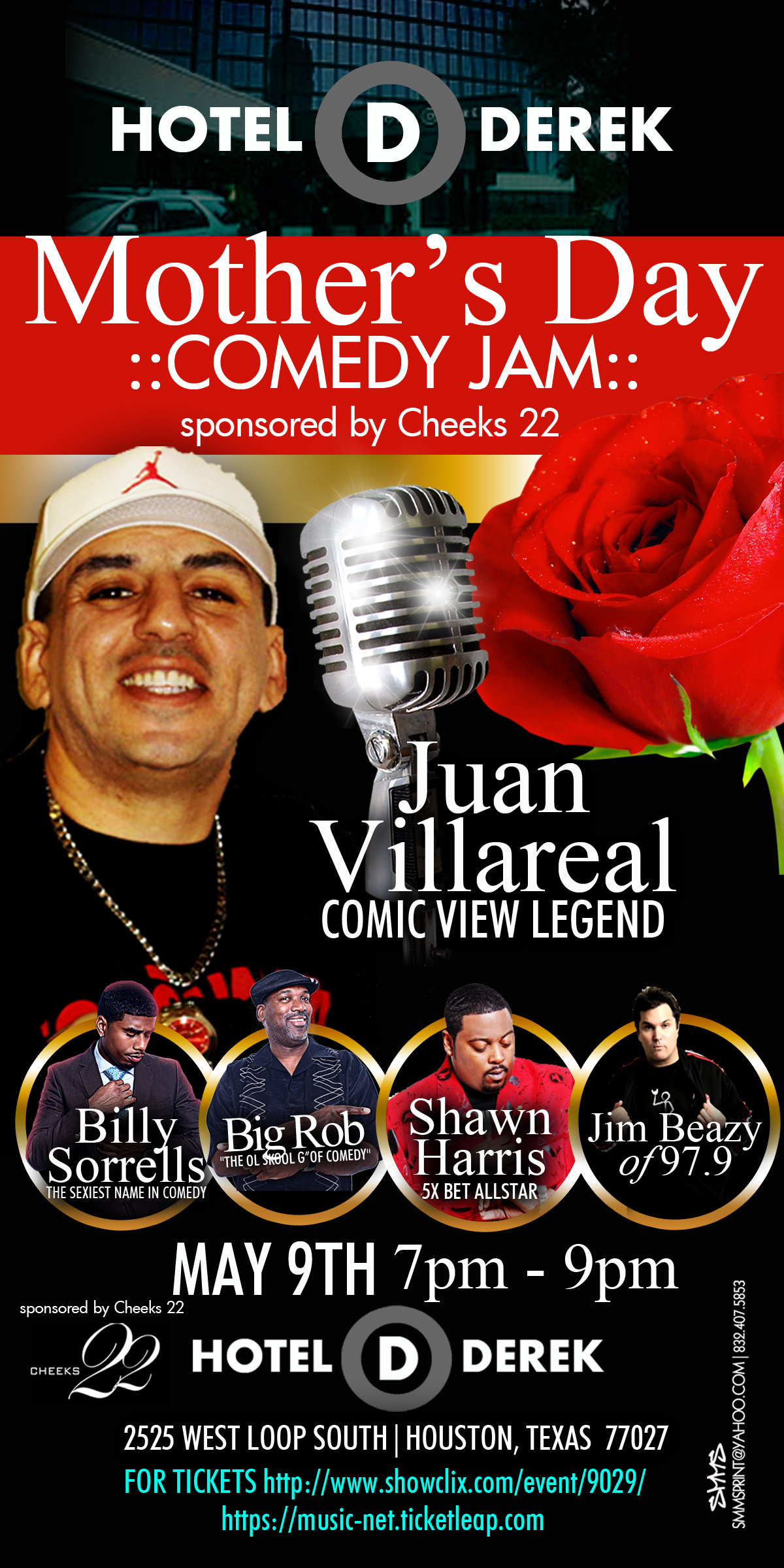 Tickets for Mother's Day Comedy Jam in Houston from ShowClix