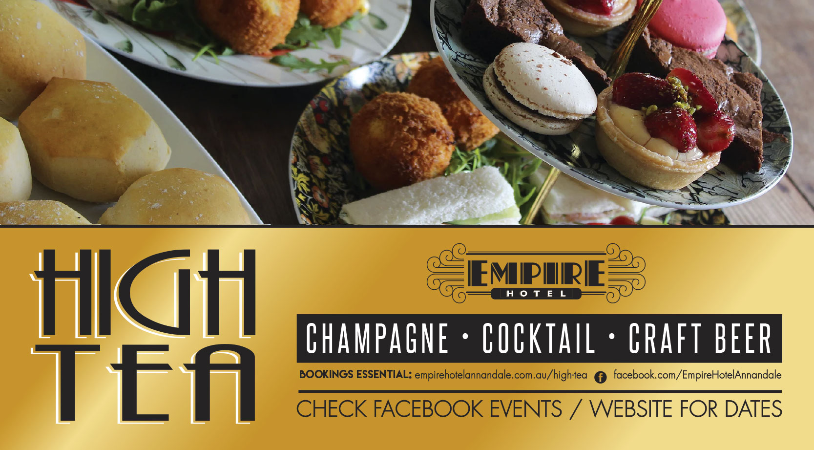 Tickets for Monthly High Tea Dec 8 in Annandale from Ticketbooth