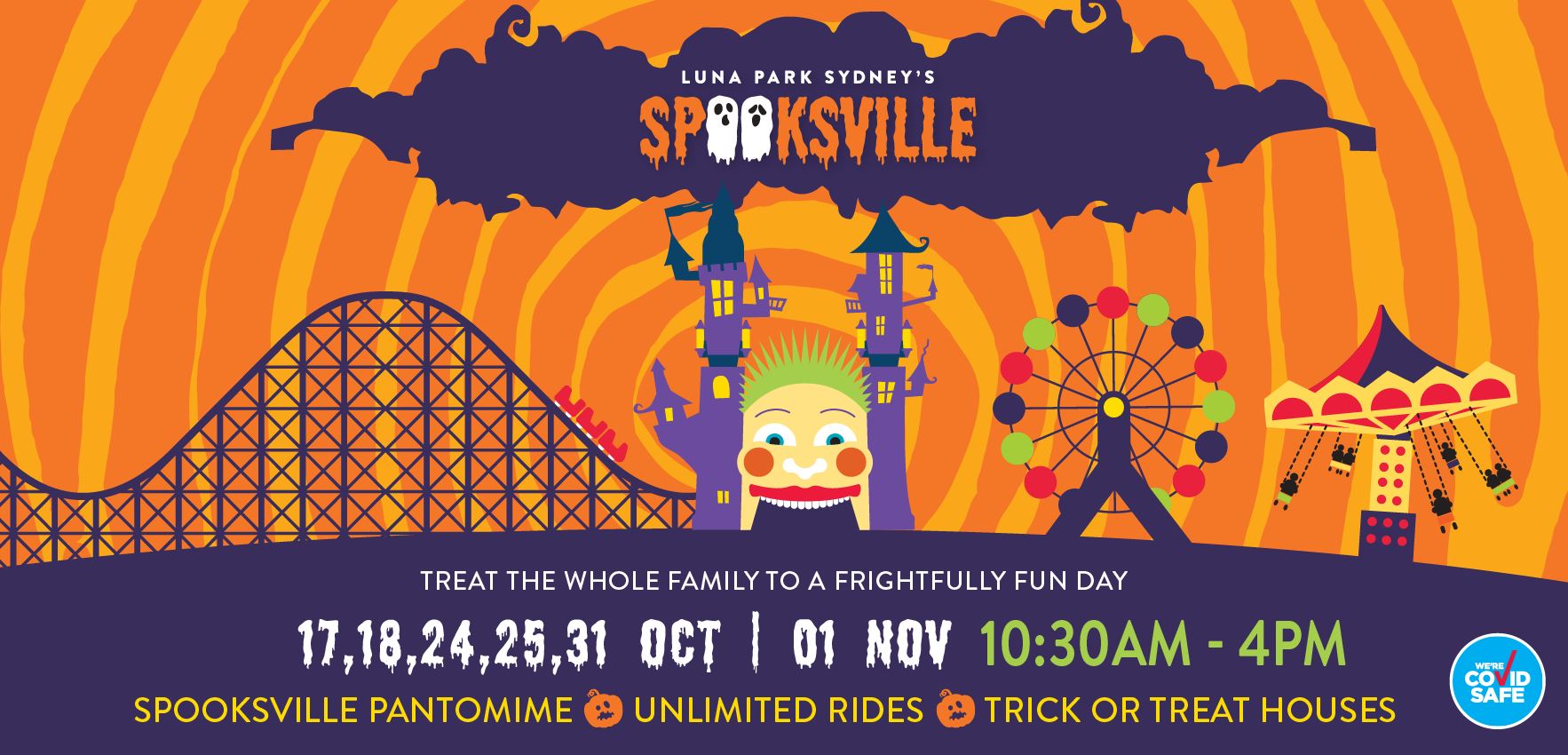 Tickets for Luna Park’s Spooksville in Milsons Point from