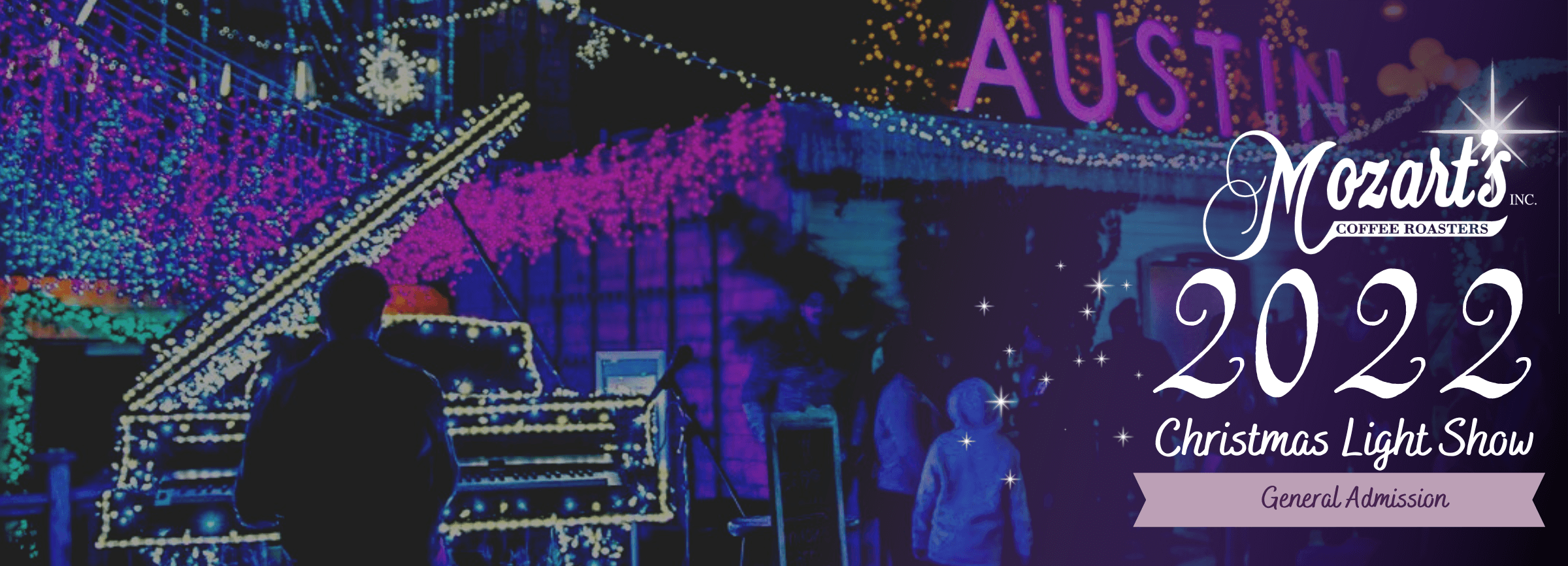 Tickets for Mozart's 2022 Christmas Light Show Marketplace in Austin from ShowClix