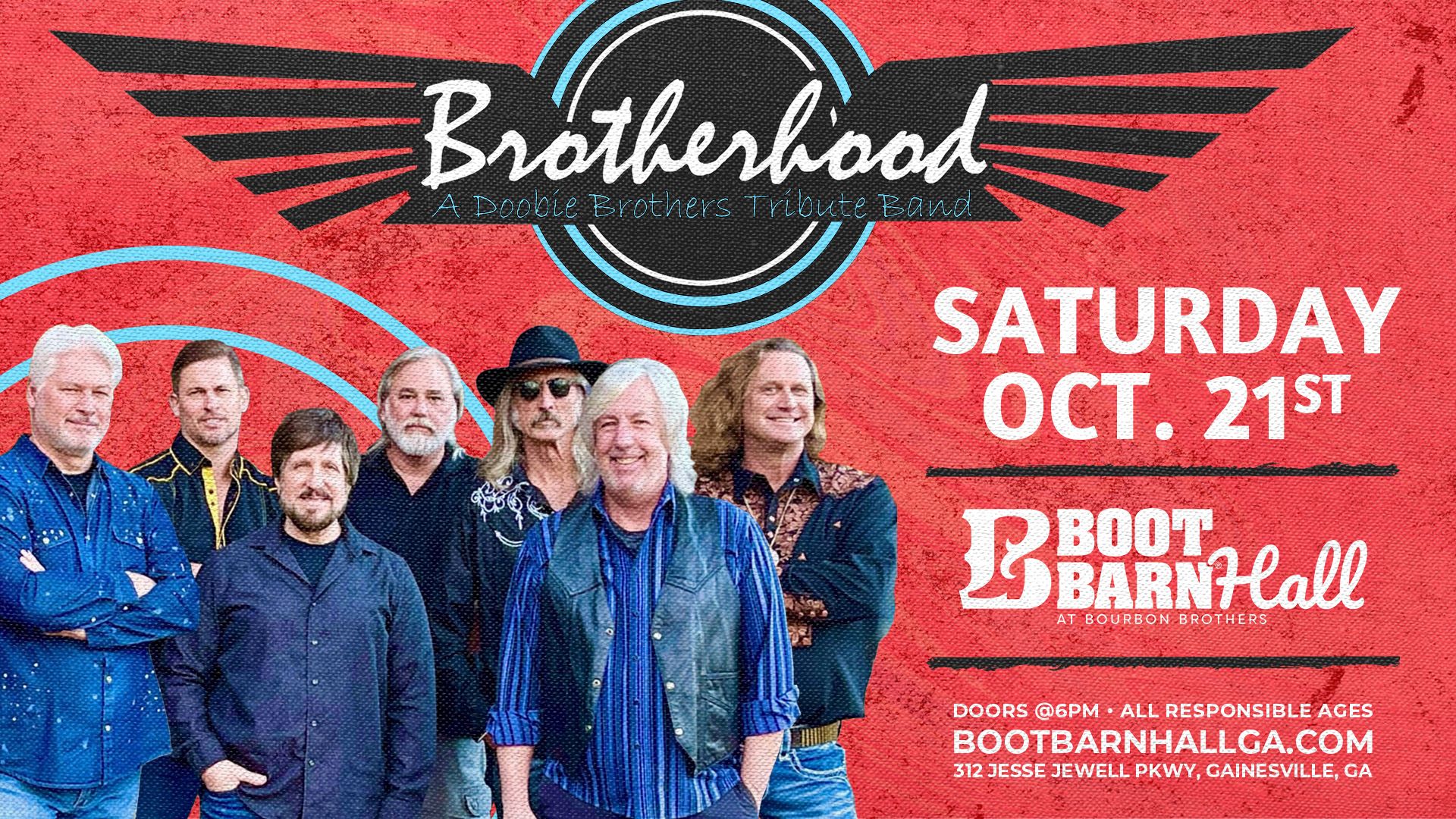 Tickets for Brotherhood Tribute to The Doobie Brothers in Gainesville