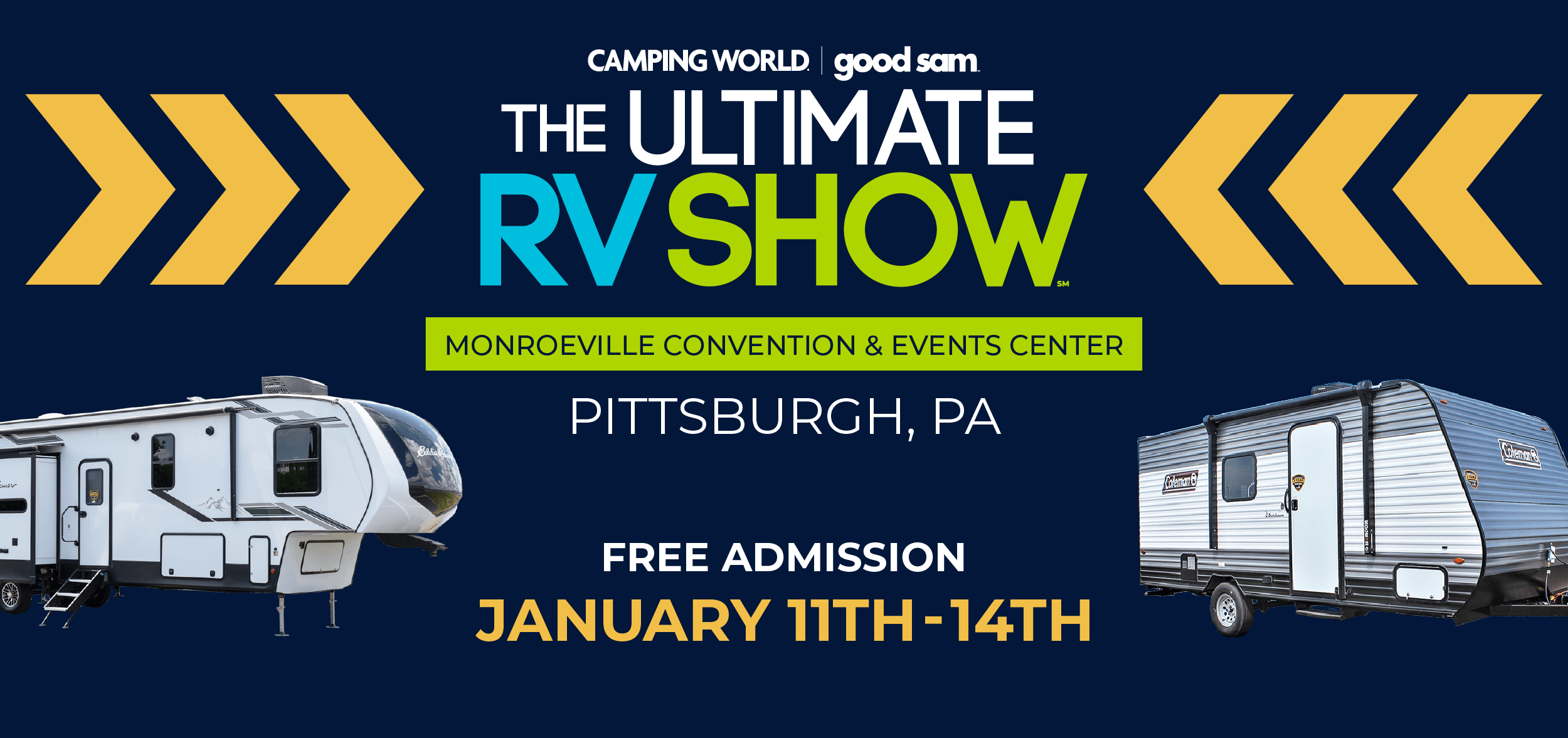 Tickets for Ultimate RV Show Pittsburgh in Monroeville from ShowClix