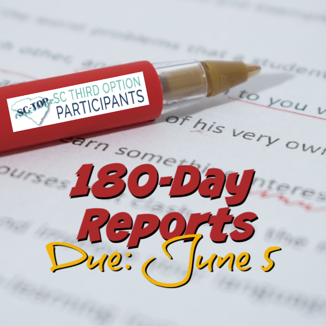 180Day Report 20192020 SC Third Option Participants