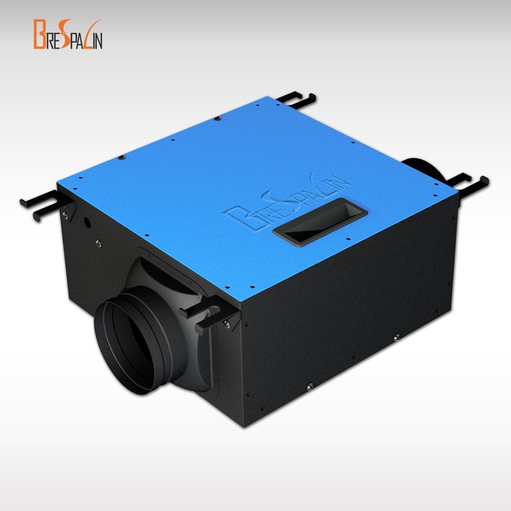 Acoustic Inline Box Duct Fan 100mm 4 INCH60 CFM Inline Box Fan