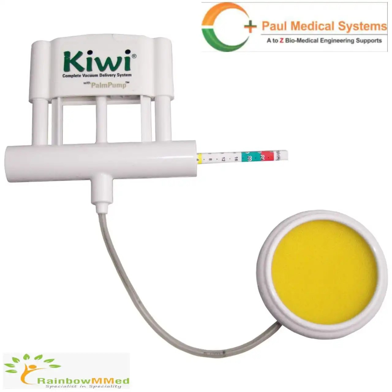 Kiwi Cup Complete Vacuum Delivery System With Palmpump Kiwi Omnicup