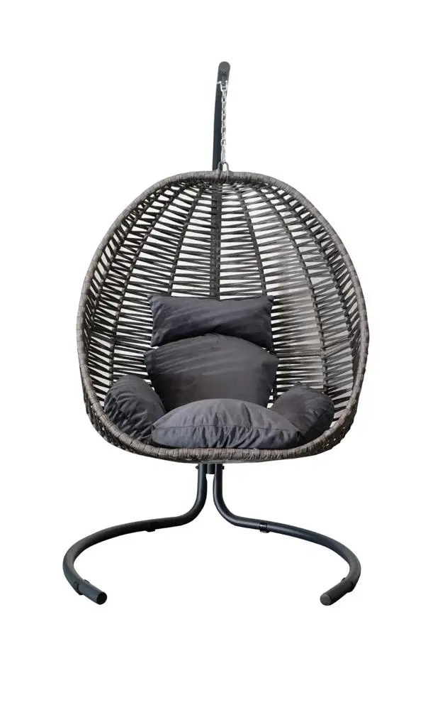 Modern Swing Chair With Stand Indoor Outdoor Patio Swings Hanging Egg