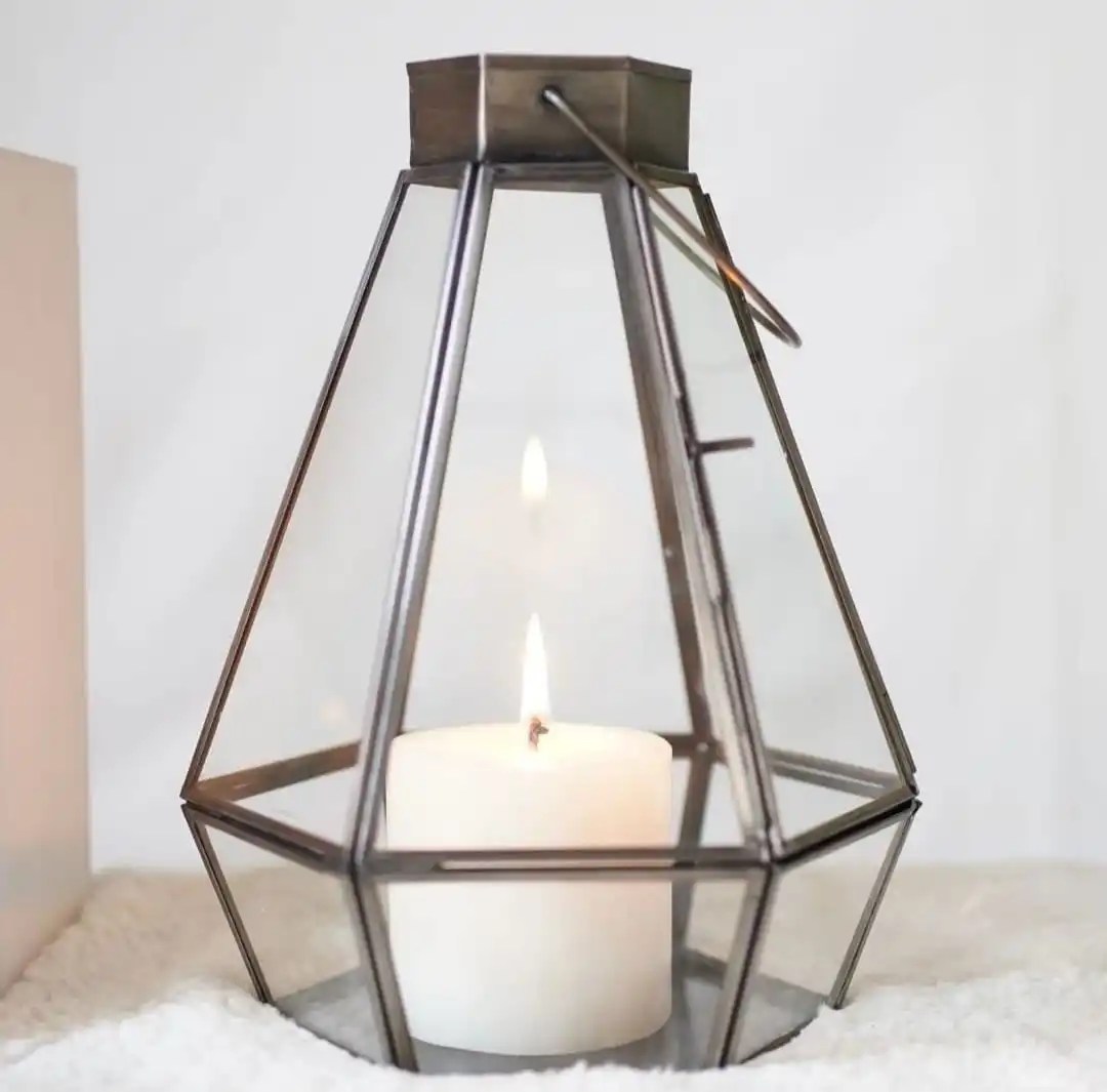 Hanging Metal Candle Lantern For Wedding Parties Christmas Decorations