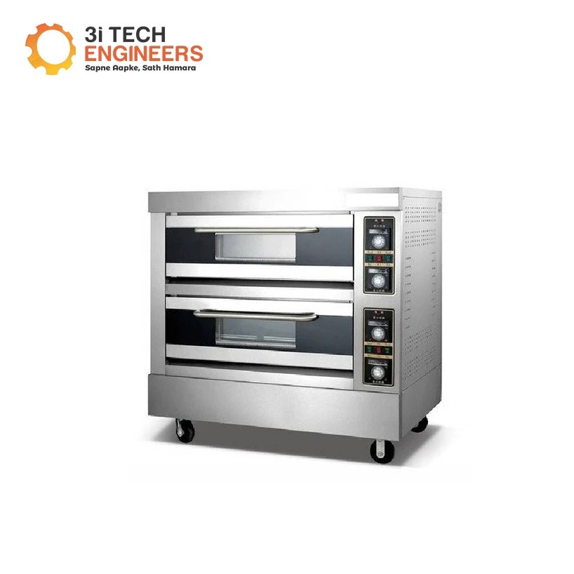 Double Deck Oven Commercial Bread Snack Machines Bakery Equipment Pizza