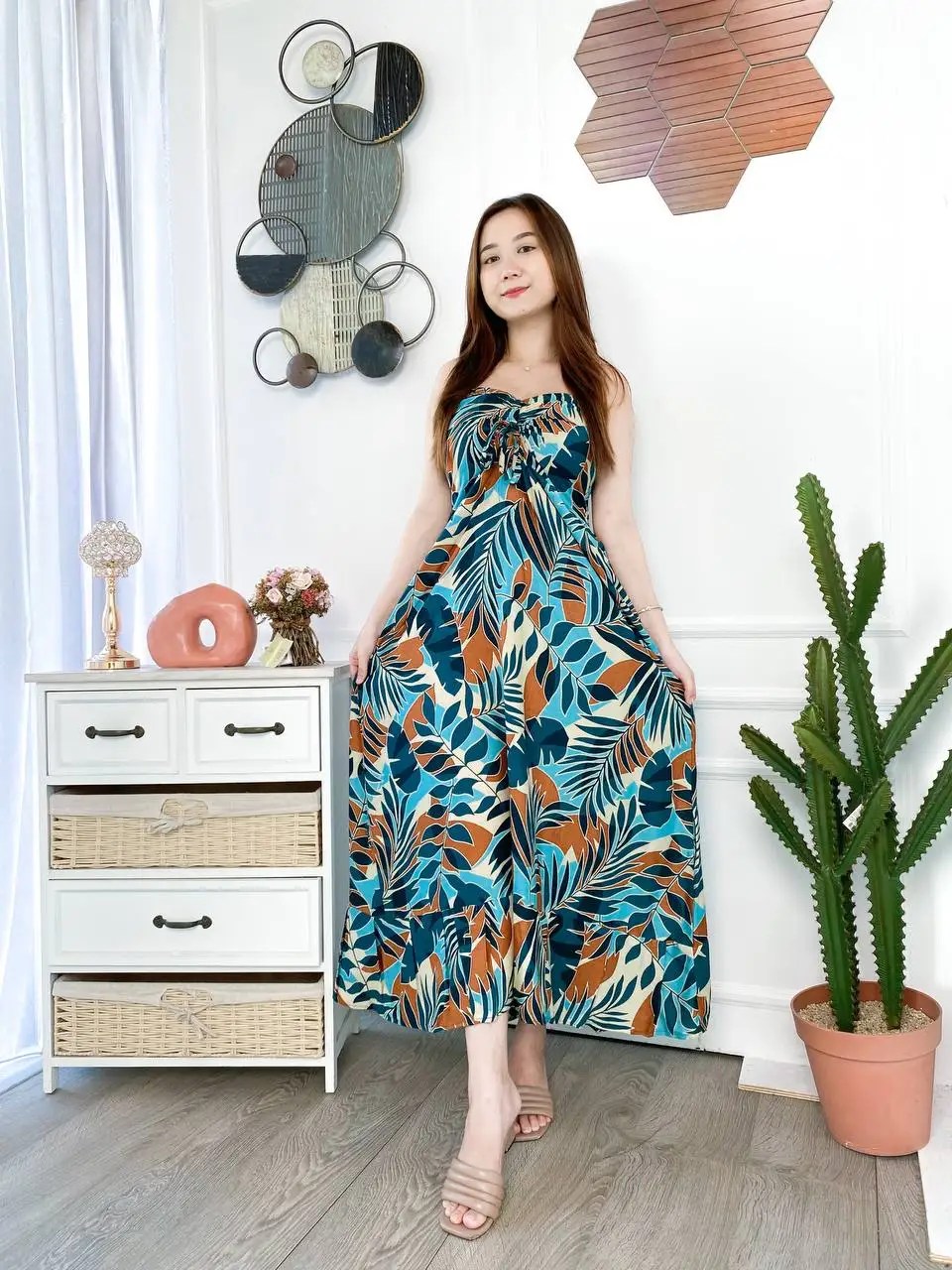 New Fashionable Women Pretty Dress Stella Elegant Comfortable Floral