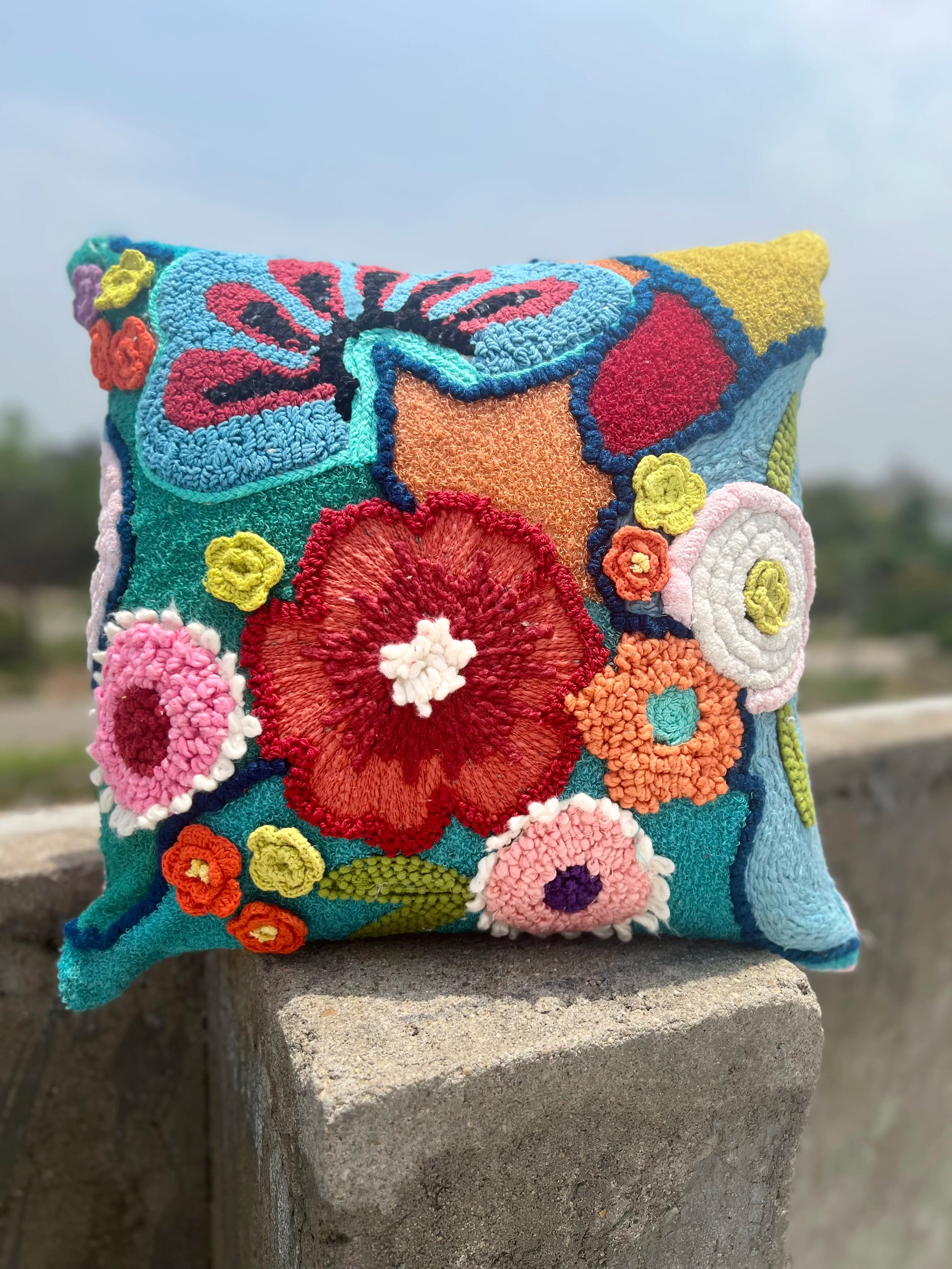 Eco Friendly Sustainable Luxury Bohemian 20x20 Customise Colour Size