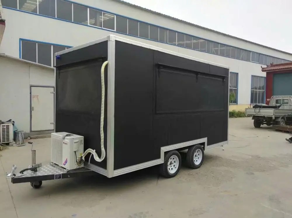 Quality Full Kitchen Used Food Trailers For Sale By Owner With Food