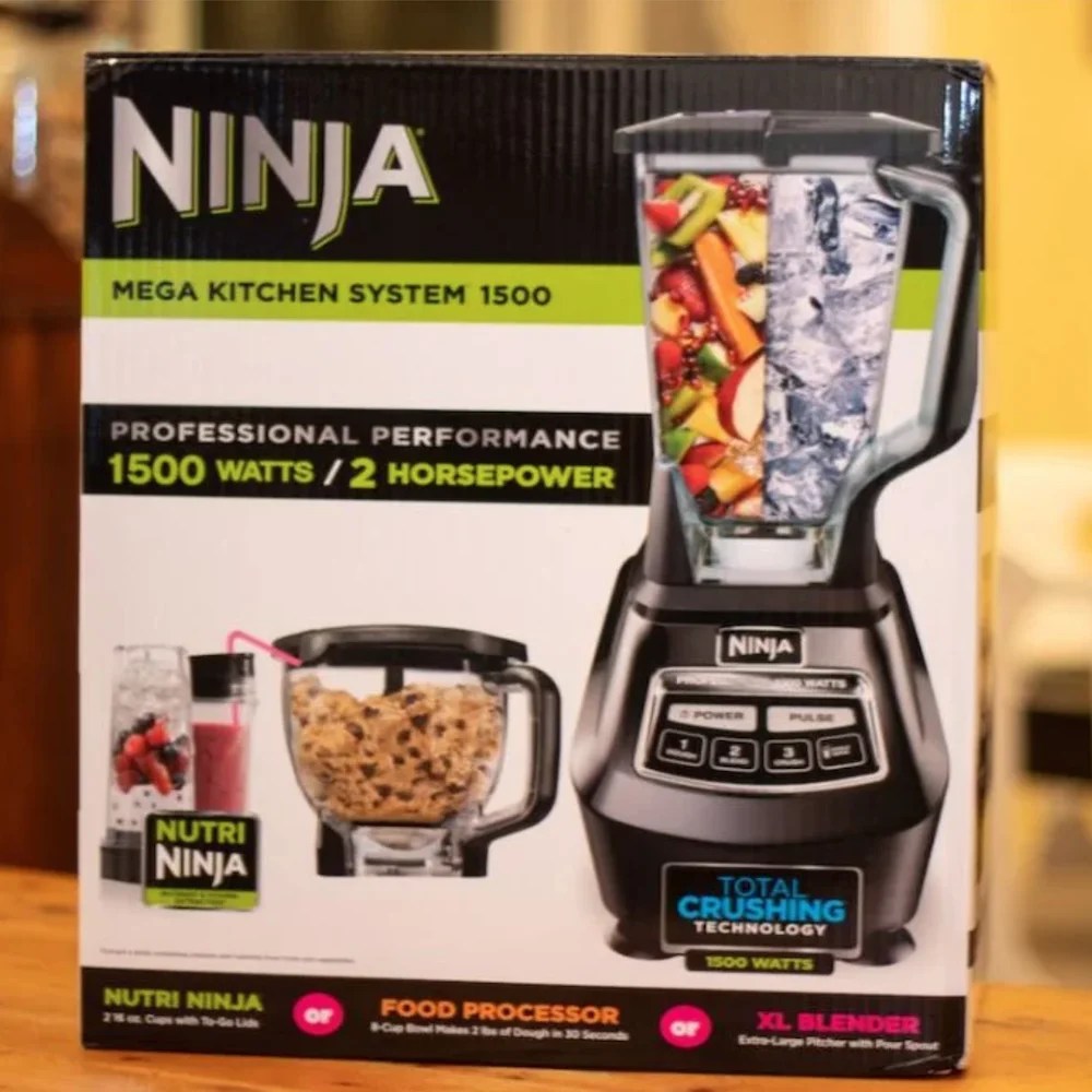 1500w Ninjas Bl770 Blender Mega Kitchen System,For Smoothies,Food