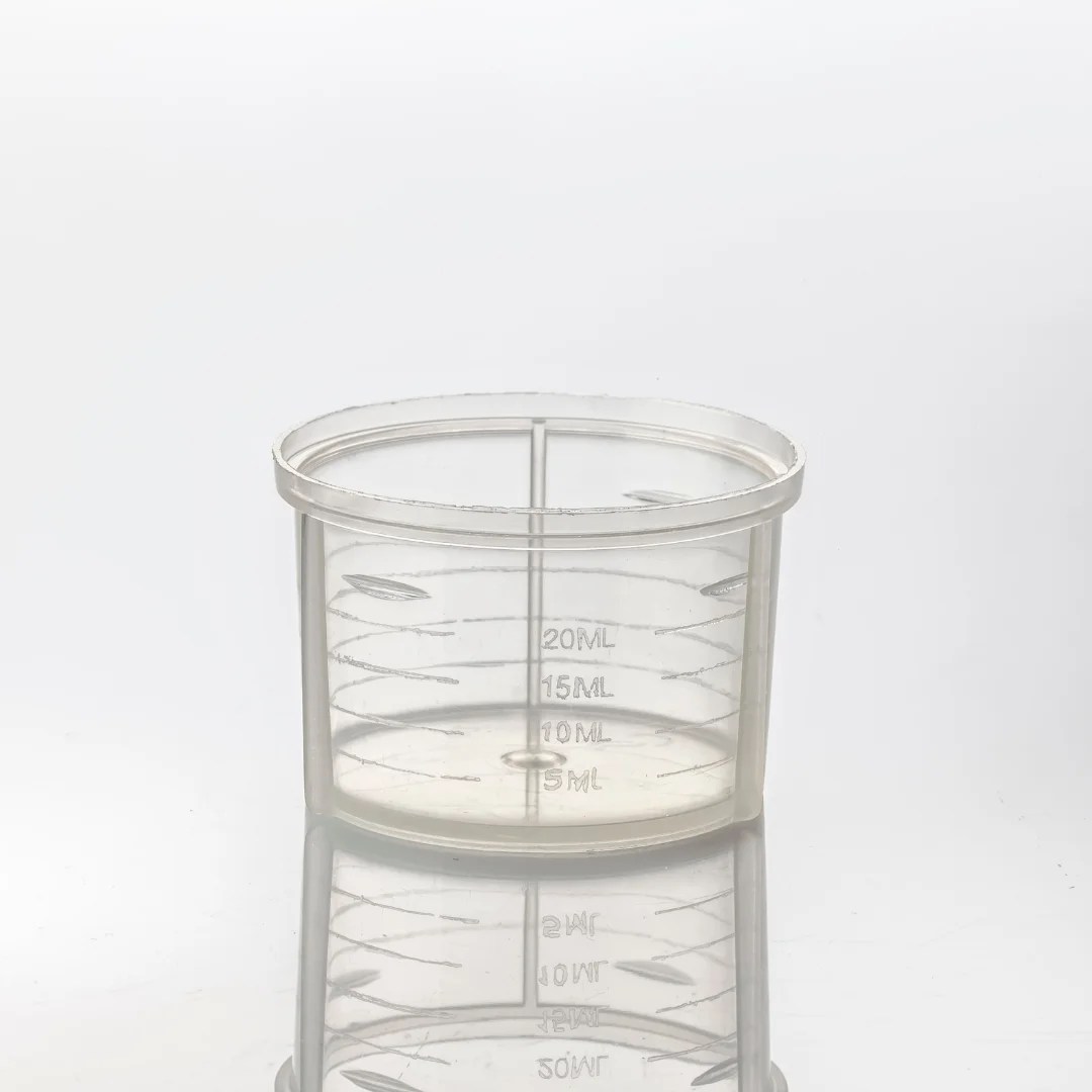 Plastic Medical Measuring Cup Pp 1.25ml 1.70ml 2.50ml 3ml 3.30ml 5ml 6.70ml 7.50ml 10ml 12ml