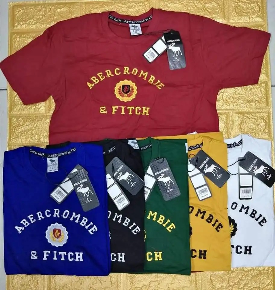 Apparel Stock Lot Leftover Overruns Branded Mens Tshirt From