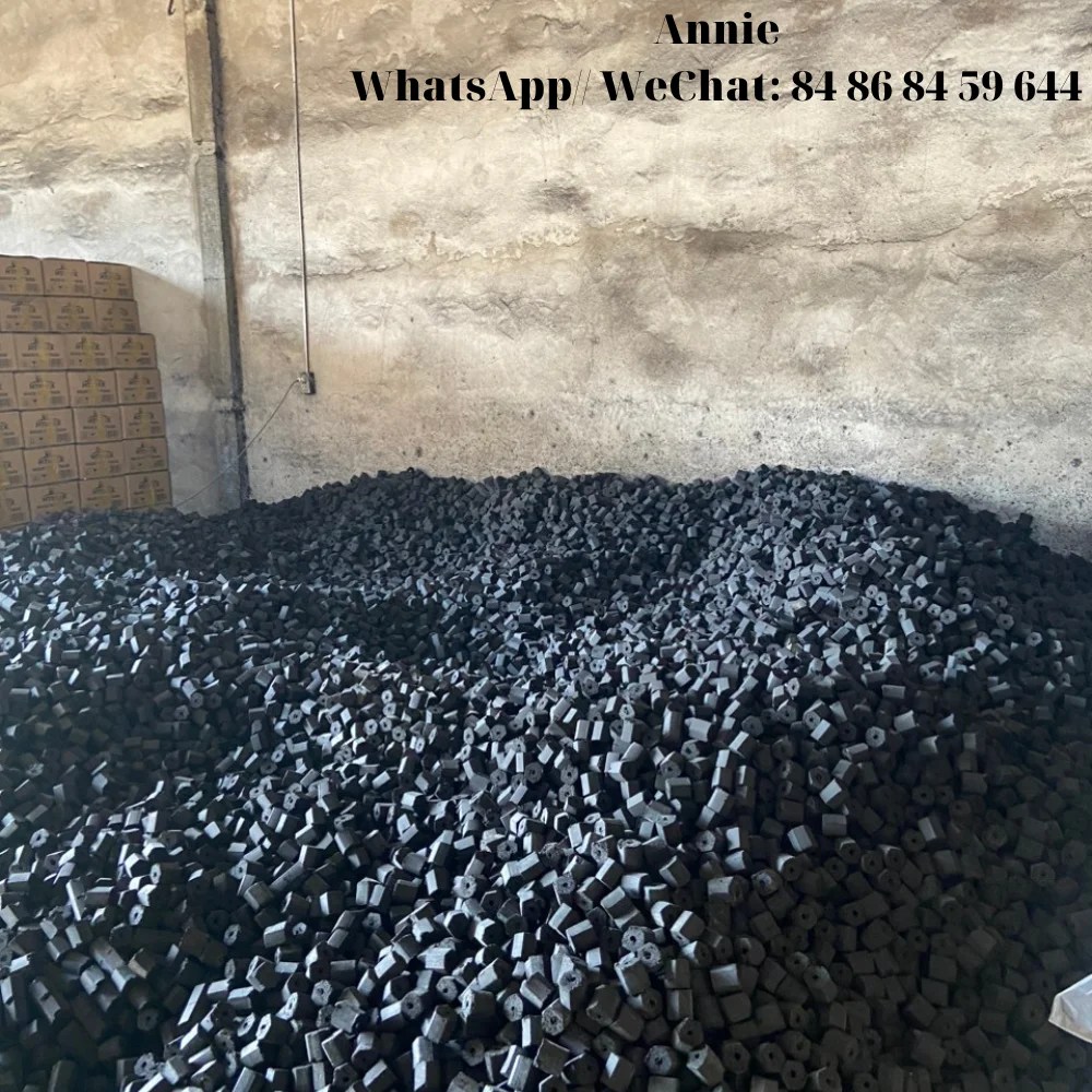 Hot Selling Coconut Charcoal Bbq Briquettes Ben Tre Warehouse Pure