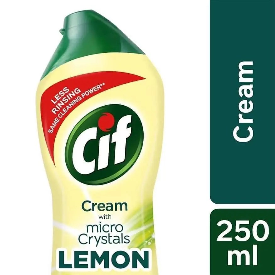 Wholesale Cif Professional Cleaning Cream Lemon Flavored Kitchen