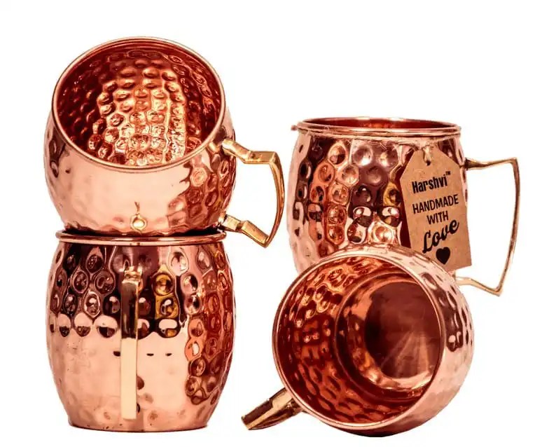 Wonder Care premium Moscow Mule Mixology Drinking Mugs Cup Handmade