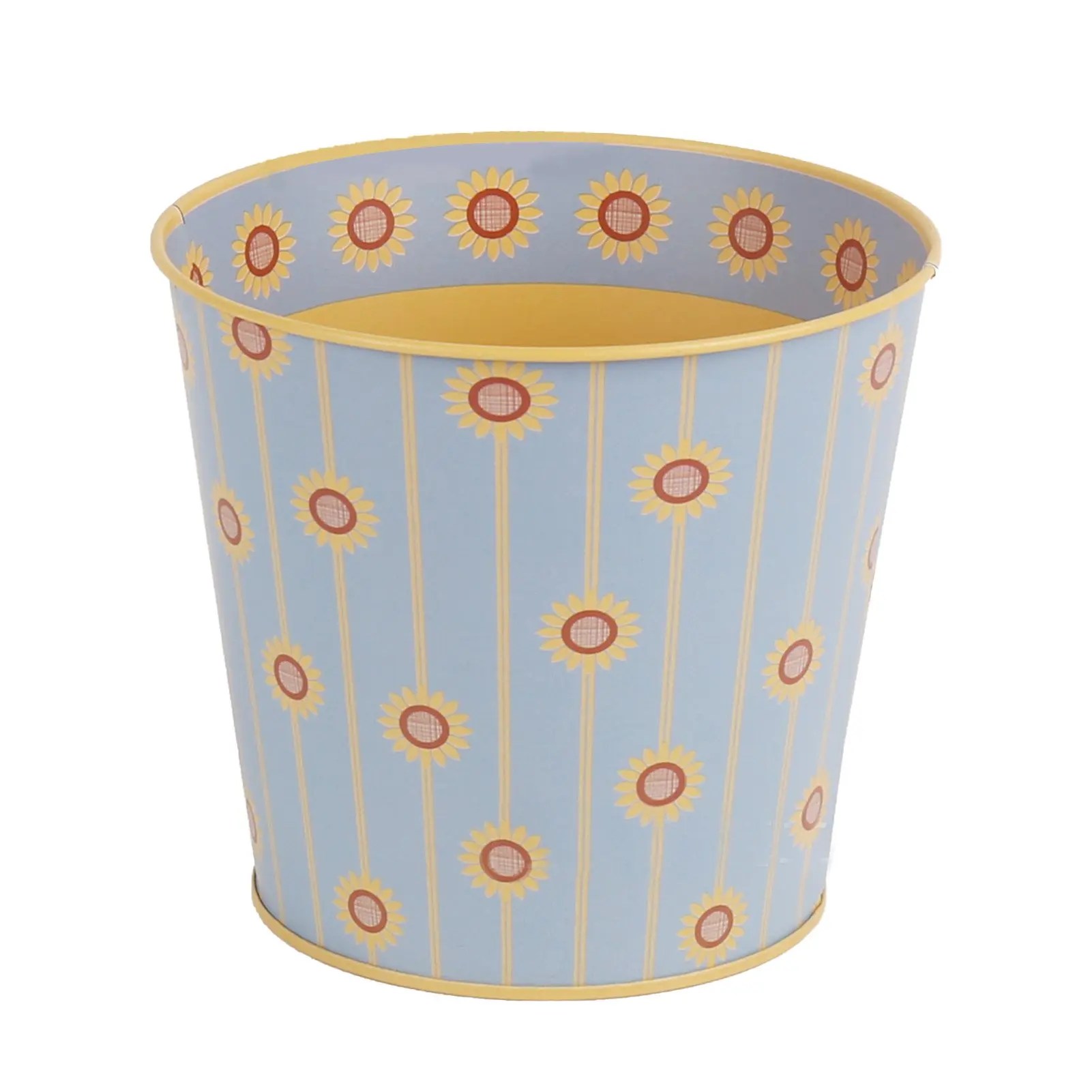 Green Hot Selling Galvanized Metal Planters Garden Pots And Flower Planter Customized Metal