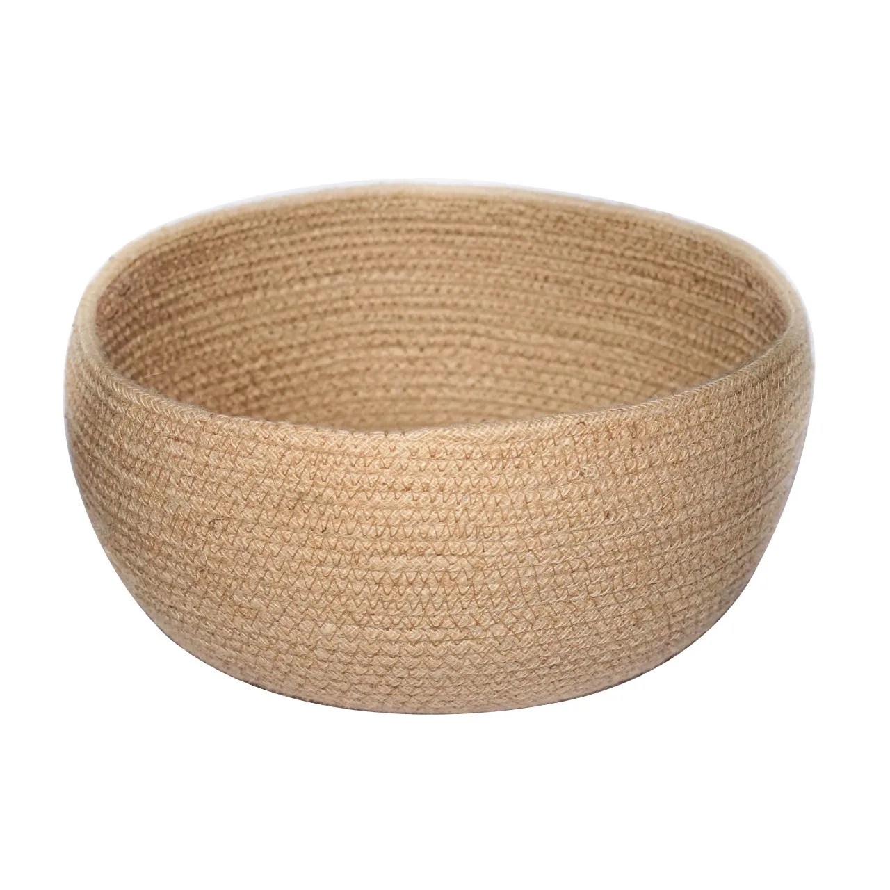 Bangladesh Supplier Different Design Large Small Round Jute Basket Ecofriendly Storage Jute