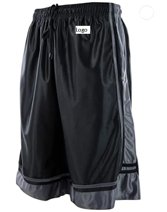 Mens Two Tone Training Basketball Shorts With Pockets Functional