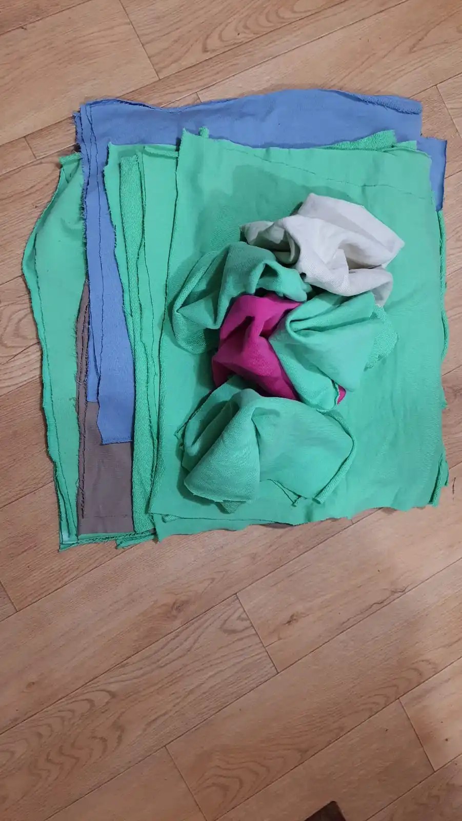 Garment Fabric Waste Dark Color Terry Fabrics Swift Shirt Fabrics