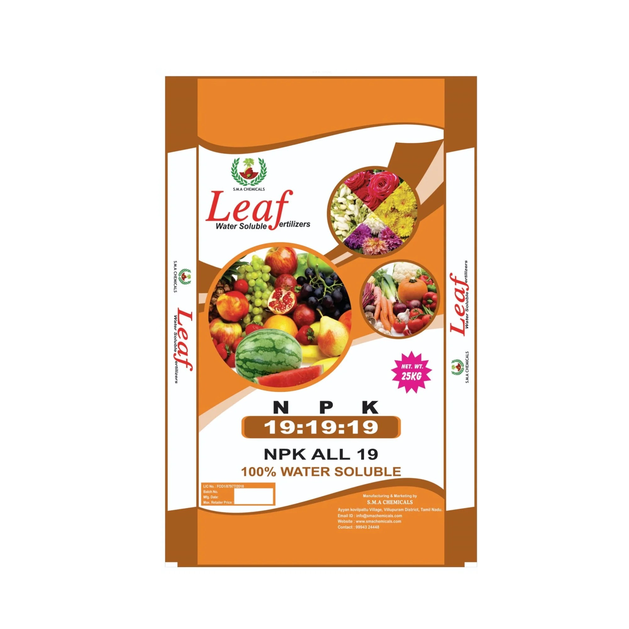 Hot Sell 2023 Pure 100 Water Soluble Npk All 19 Fertilizer For Sale By