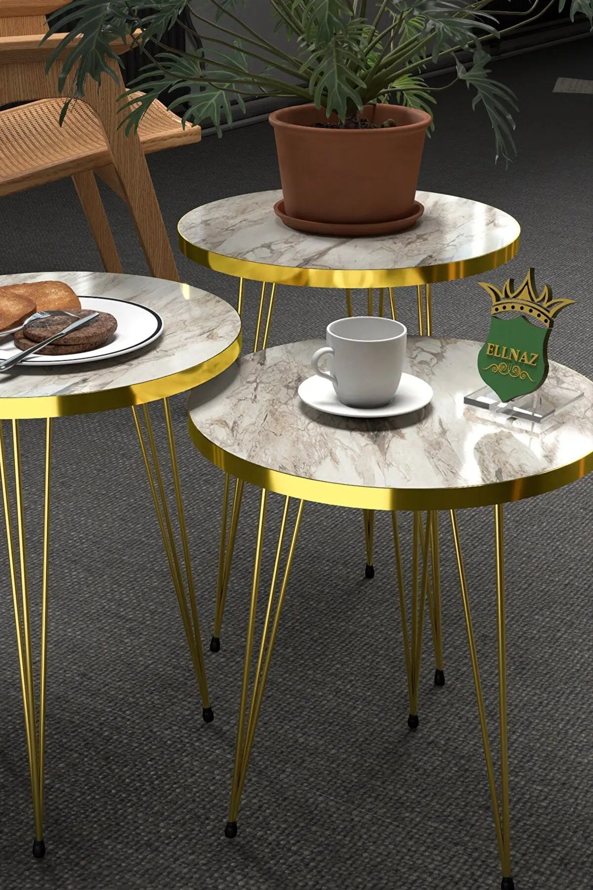 New Arrival Coffee Table 3 Legs Modern And Specially Produced Very