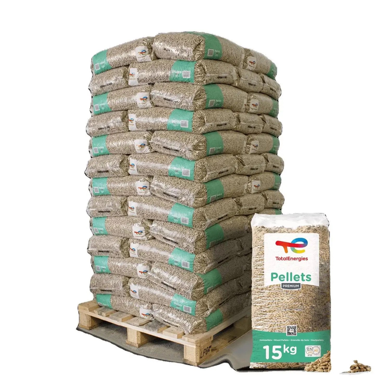Biomass Pellets Fuel Pine Wood Pellets 6mm A1 Wood Pellets / Europe 8mm