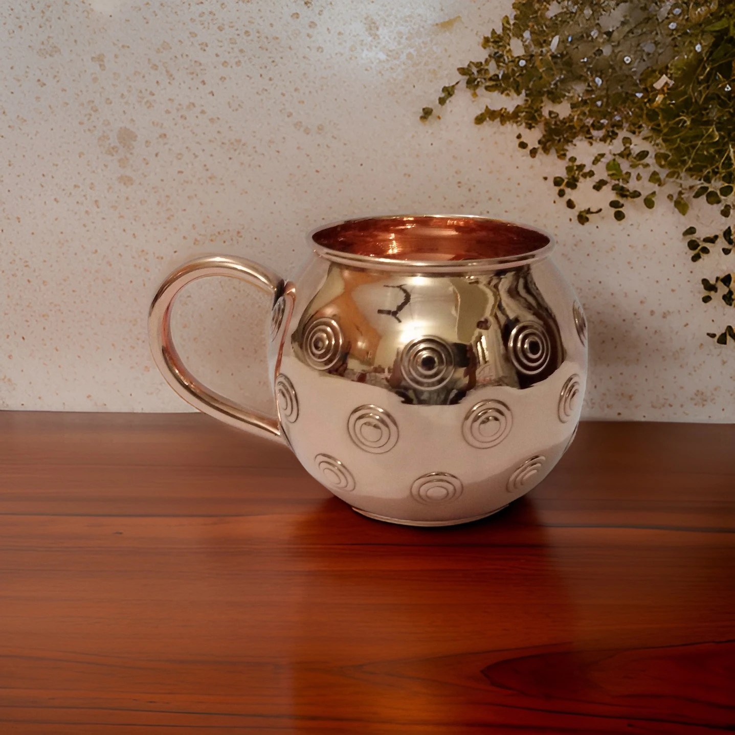 Exclusive Copper Moscow Mule Drinking Mug With C Handle Luxury Fashion