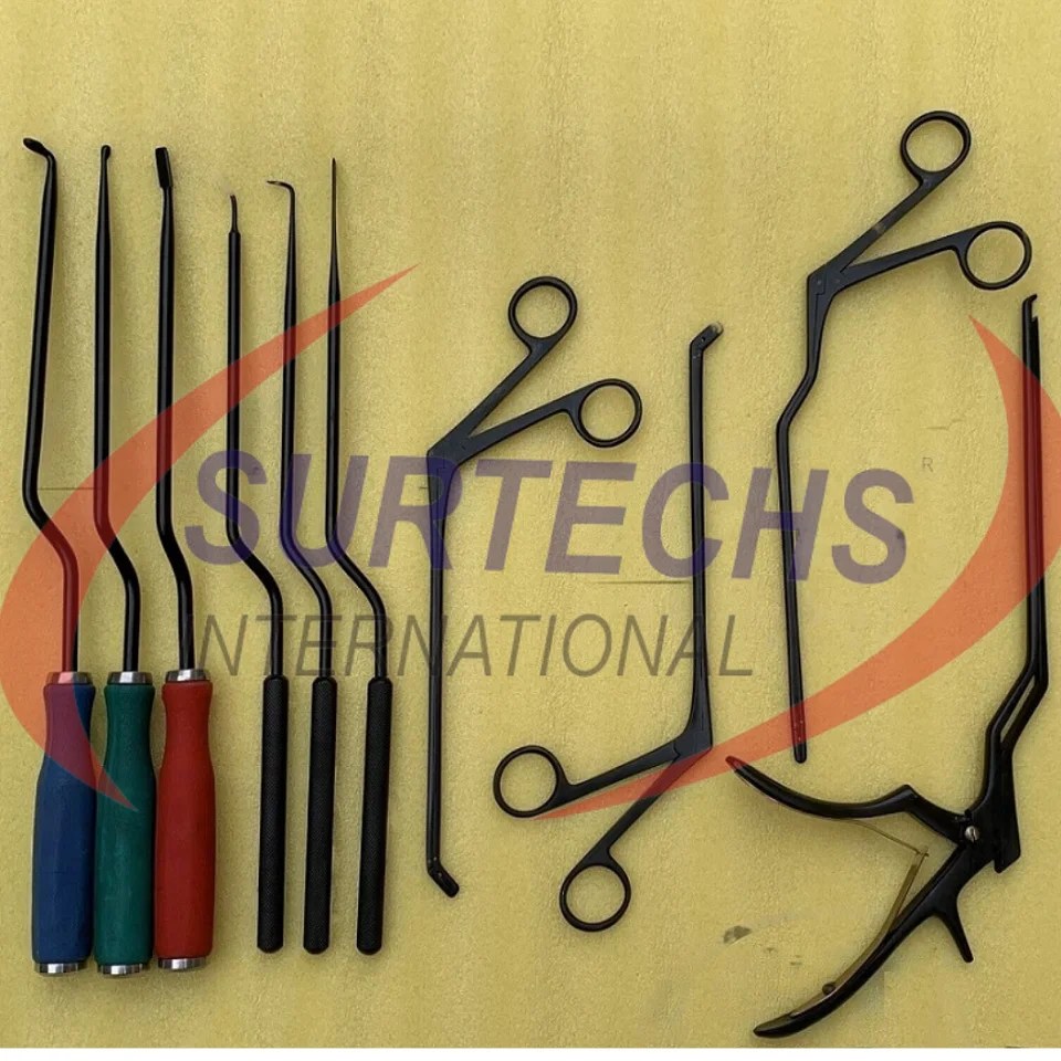 Surtechs Posterior Lumbar Minimally Invasive Spine Instrument Set Top