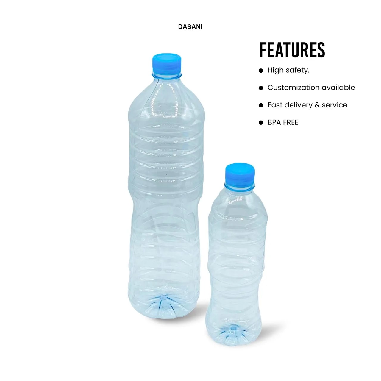 Empty Mineral Water Bottle 1.5l/1500ml Das Design Bpa Free Plastic Pet