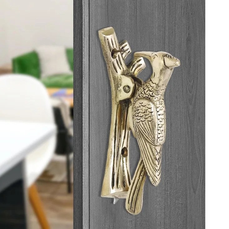 Imperial Design Brass Door Knocker Antique Finish,Modern And Durable