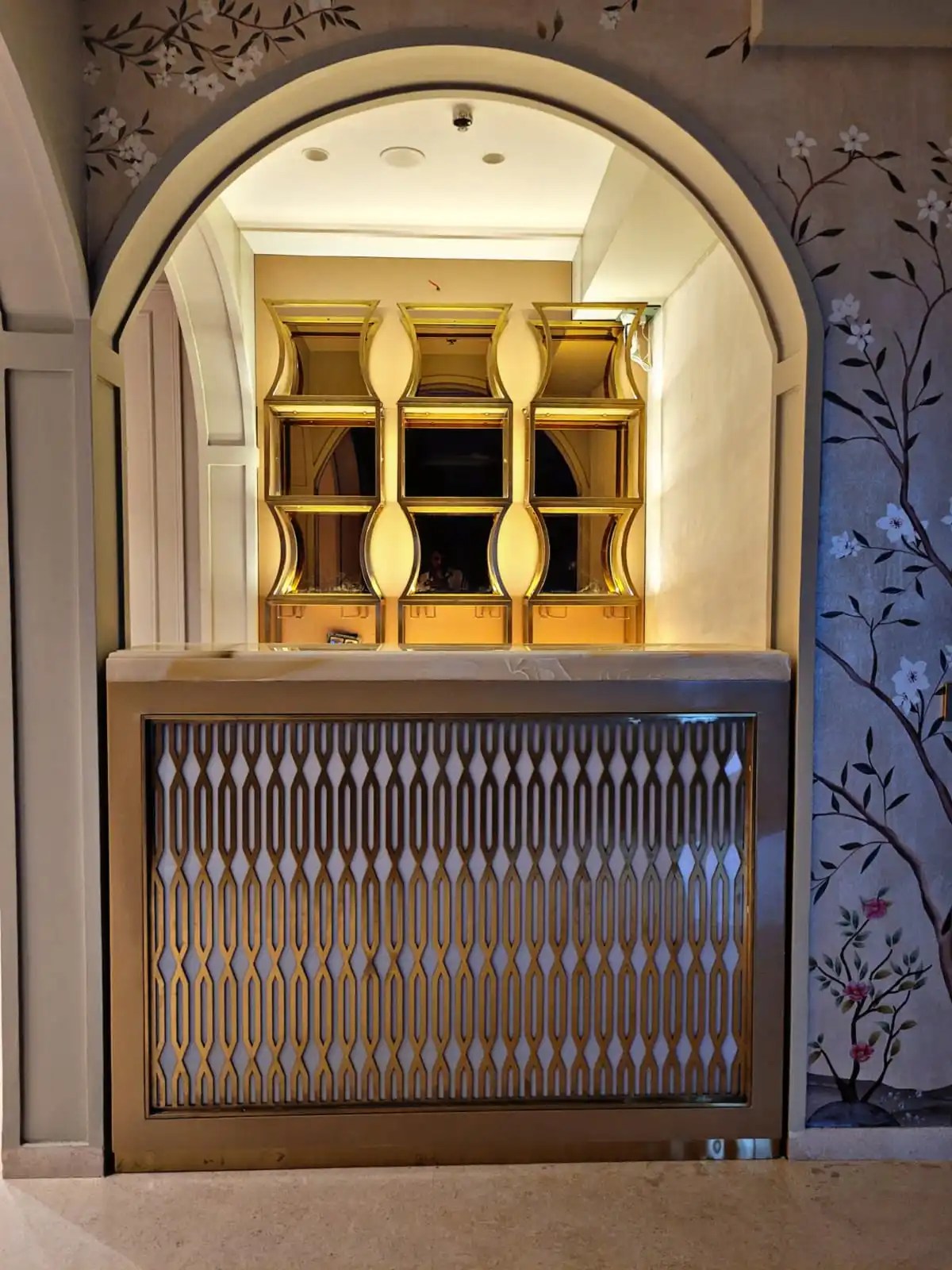 Custom Luxury Bar Counter Complete Setup With Customization Options