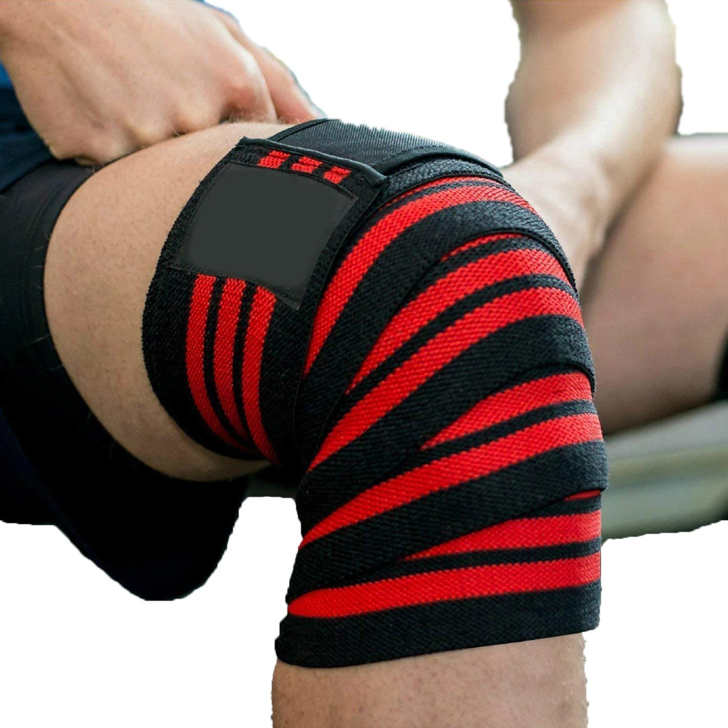 Bodybuilding Gym Fitness Wear Exercise Power Lifting Workout Knee Wraps