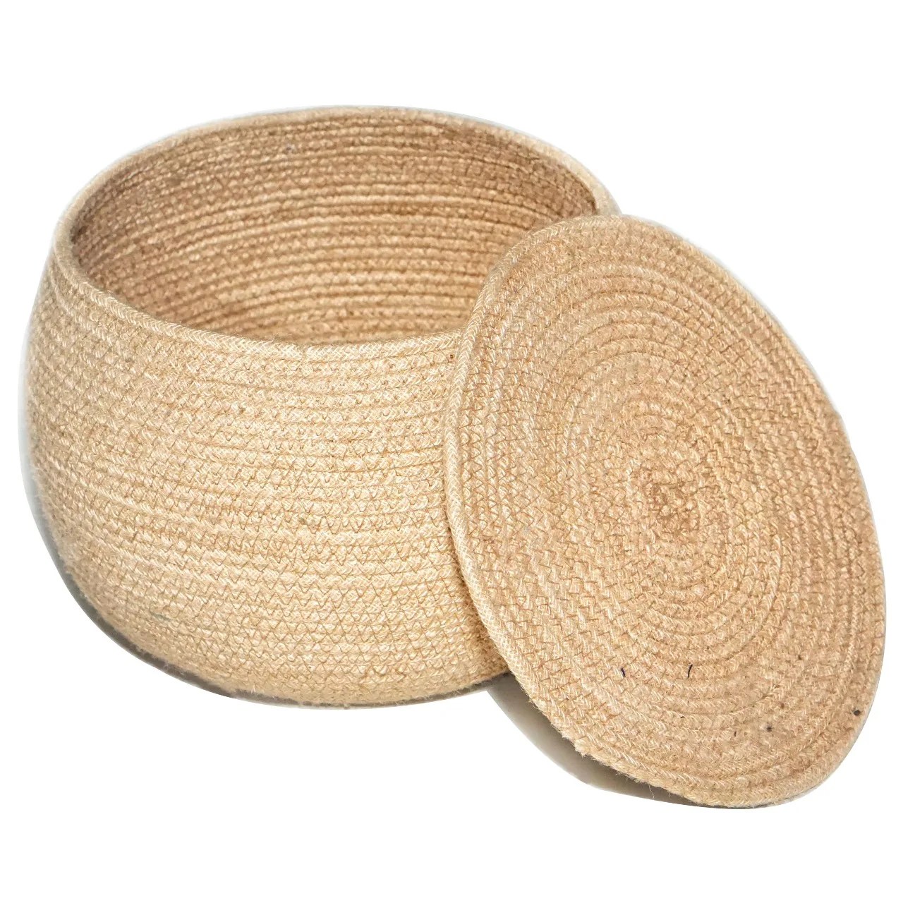 Bangladesh Supplier Different Design Large Small Round Jute Basket Eco