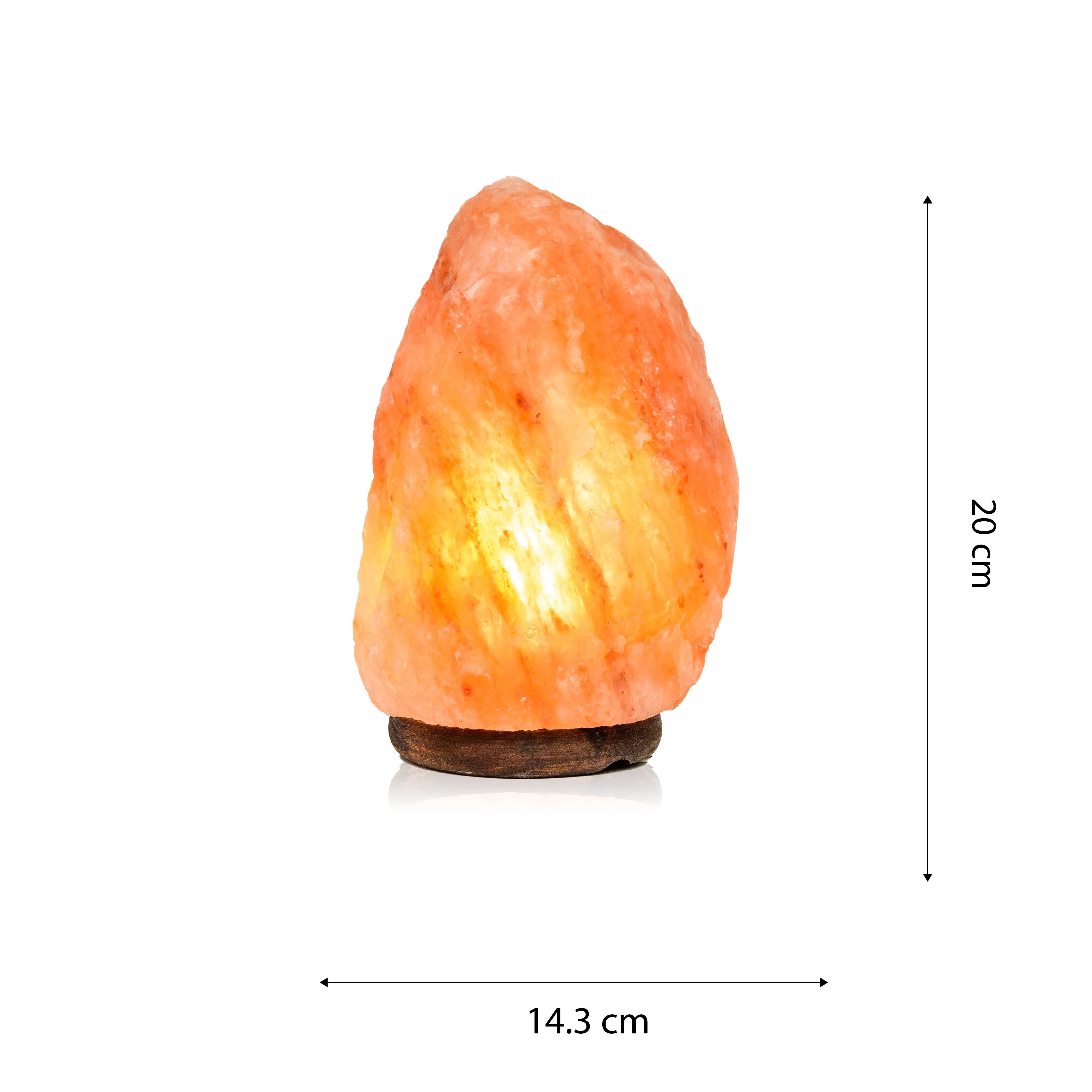 Pyramid Shape Custom Made Salt Lamp Premium Quality Natural Himalayan