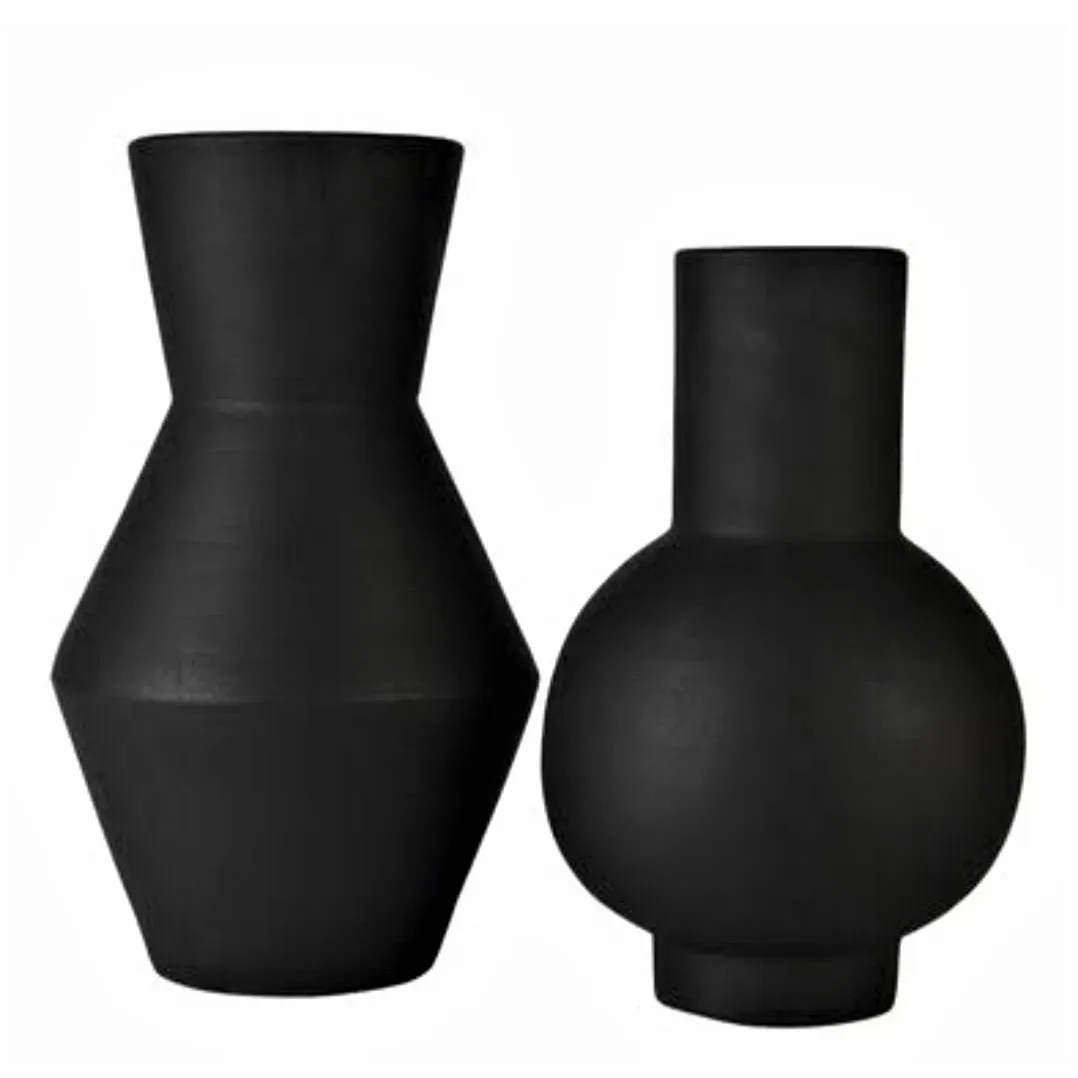 Modern Decor Metal Flower Vases Buy Plain White Black Home Decor