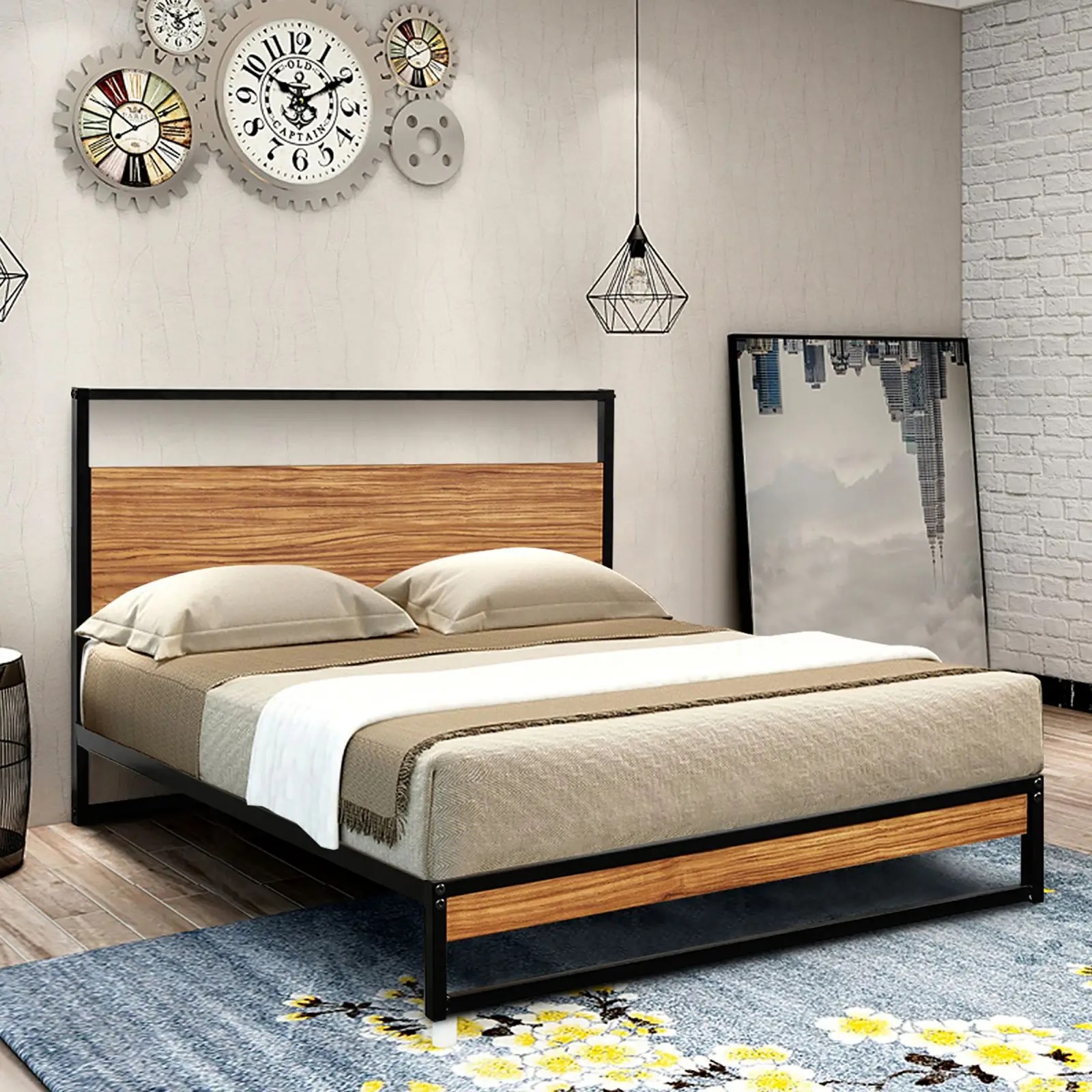 Metal Bed Frame With Headboard And Footboard Classical And Luxury Customized Size Buy Metal
