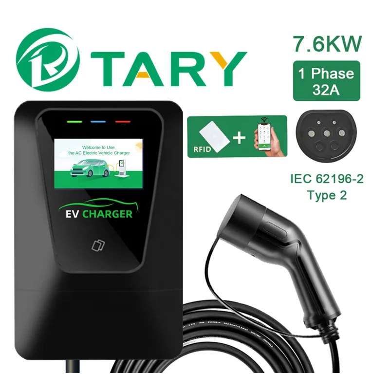 Tesla Ev Charger 16a 3 Phase 11 Kw Fast Home Charging Ac Ev Charger For