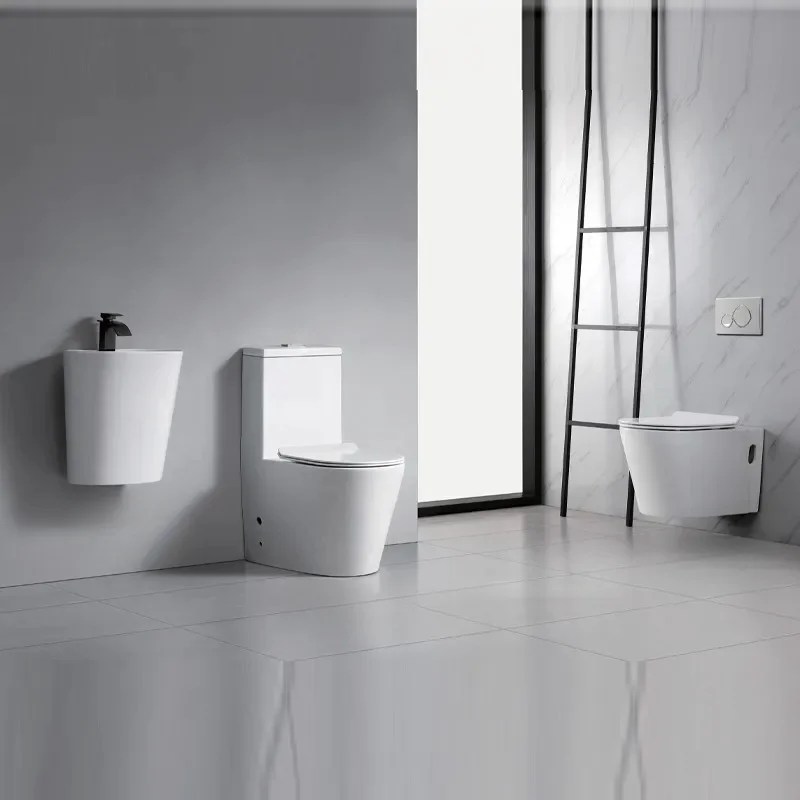 Nano Glaze Luxury Sanitary Ware New Model One Piece Chinese With Trap