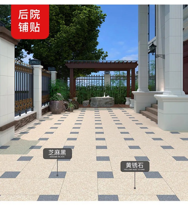 Courtyard Floor Tile Villa Yard Garden Pc Brick Rural Outdoor Terrace