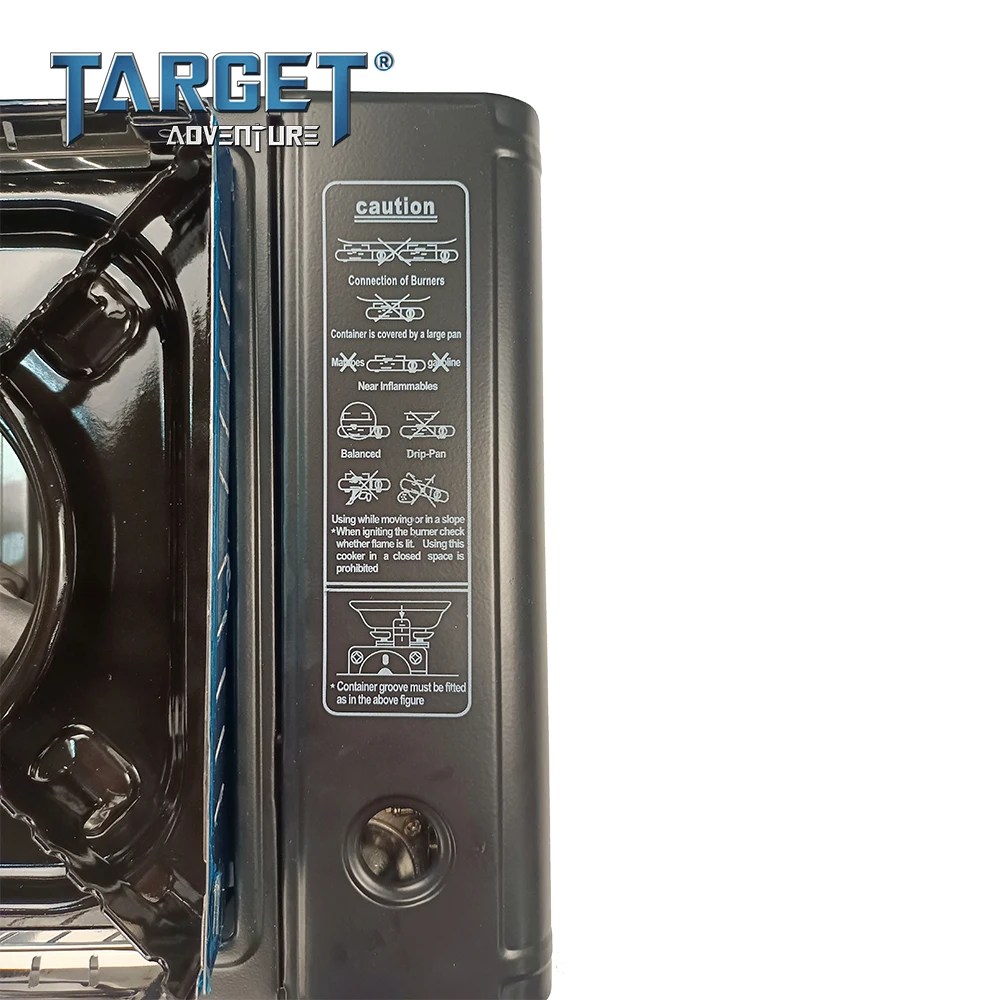 Outdoor Portable Tent Gas Stove Oven Gas Plate Butane Gas Stove With