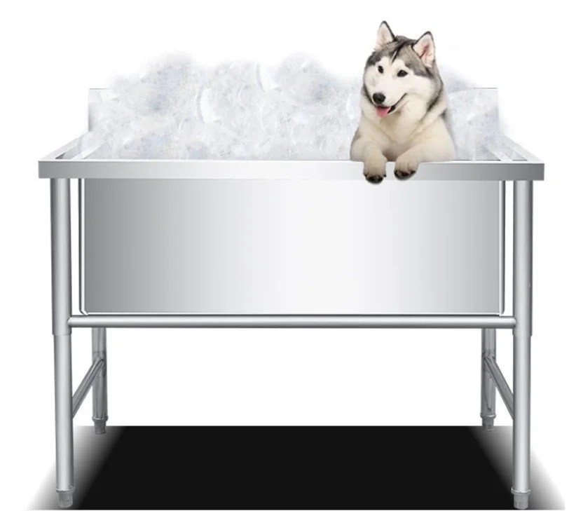 Stainless Steel Dog Wash Set Of Cat