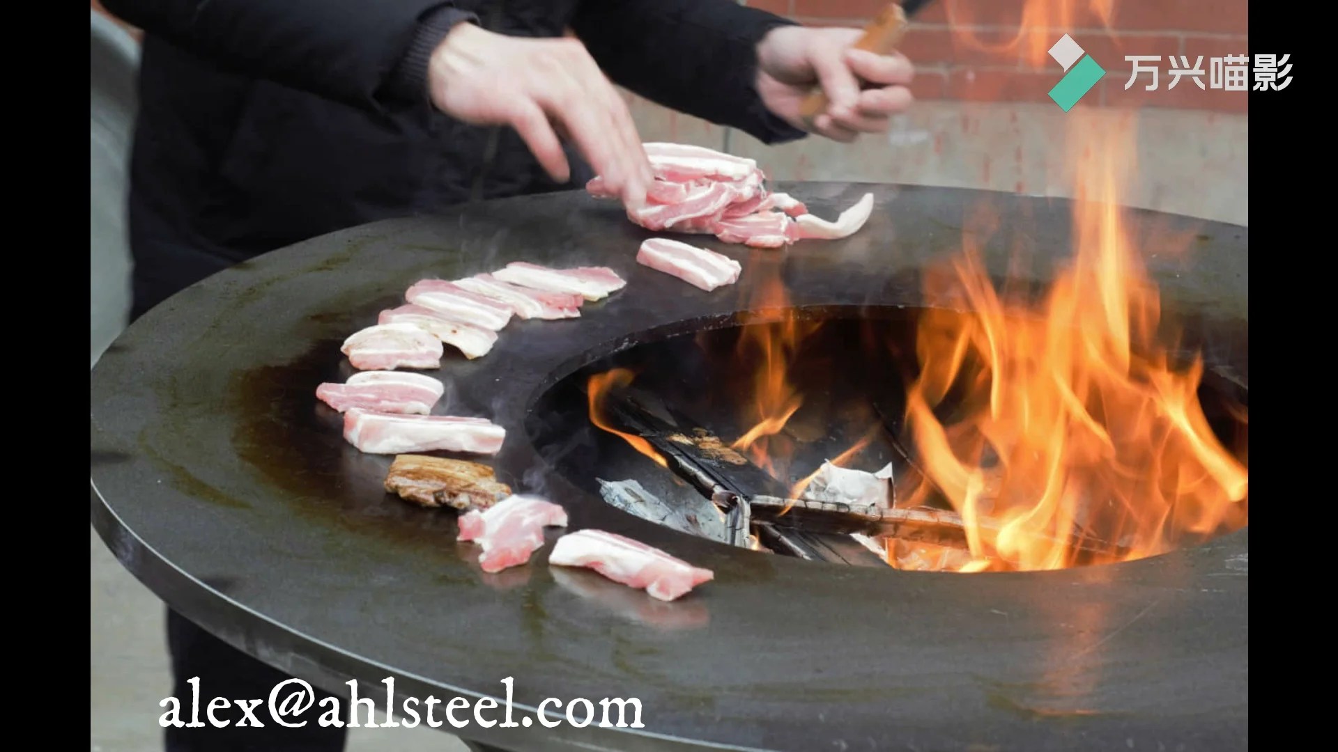 Barbecue Grill Outdoor Fire Pit Rotisserie Bbq Pit European Outdoor Bbq