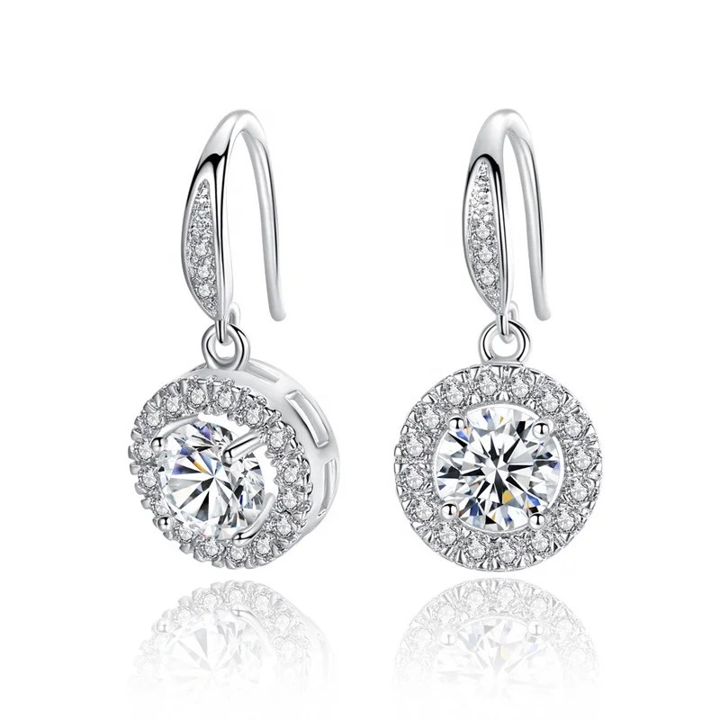 Großhandel diamanten ohrringe hängend Kaufen Sie die besten diamanten ohrringe hängend Stücke
