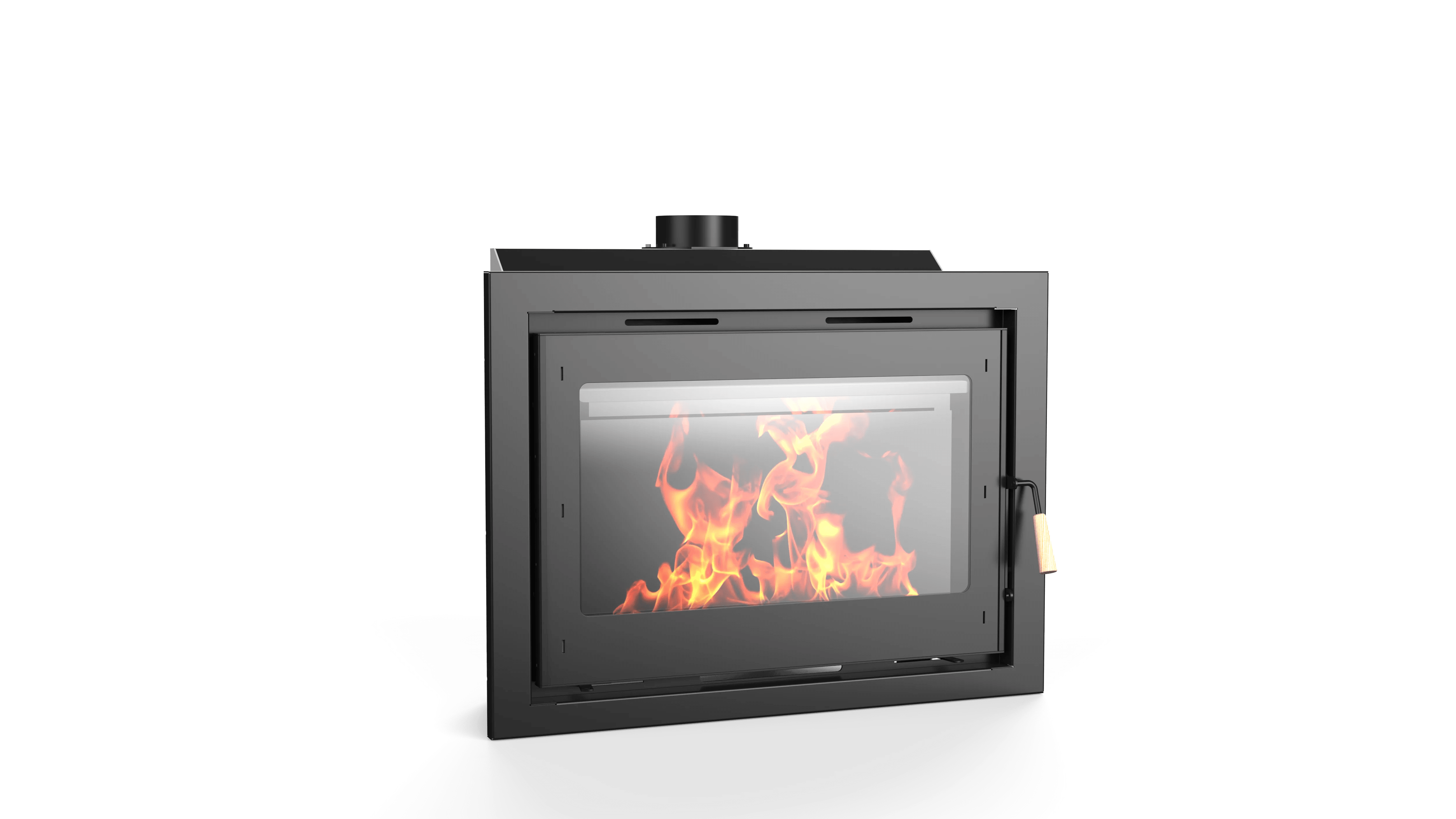 Zlr19 Factory Stove Traditional Wood Burning Fireplace Insert China Indoor Cast Iron