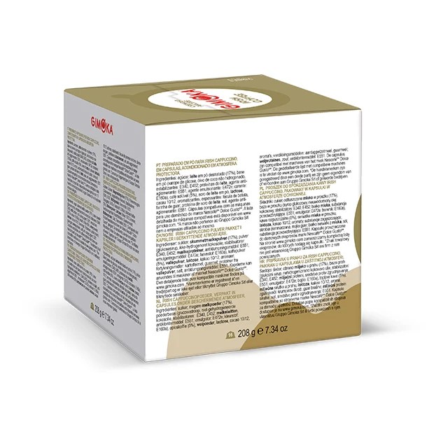 Irish Coffee Pleasant Creamy Drink Instant Coffee Capsules Dolce