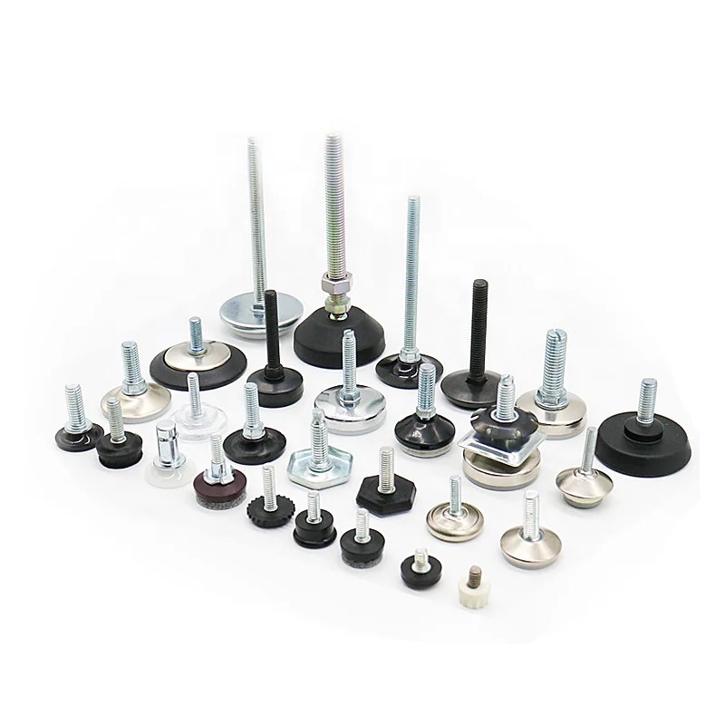 M6 M8 M10 Plastic Adjustable Furniture Leveling Feet Table Leg Leveler