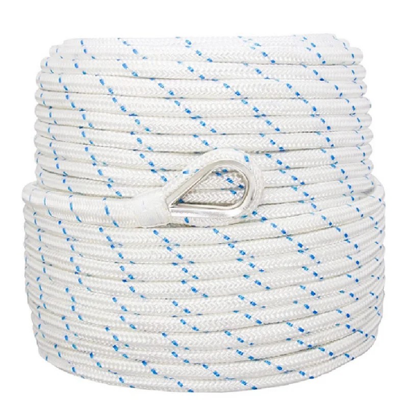 8 Strands Polyamide Polypropylene PP Mooring Hawser Rope
