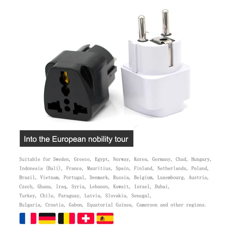 Best Price Universal Uk Us Au To Eu Ac Power Socket Plug